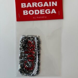 CJ Hendry Bargain Bodega Diet Coke sequin patch